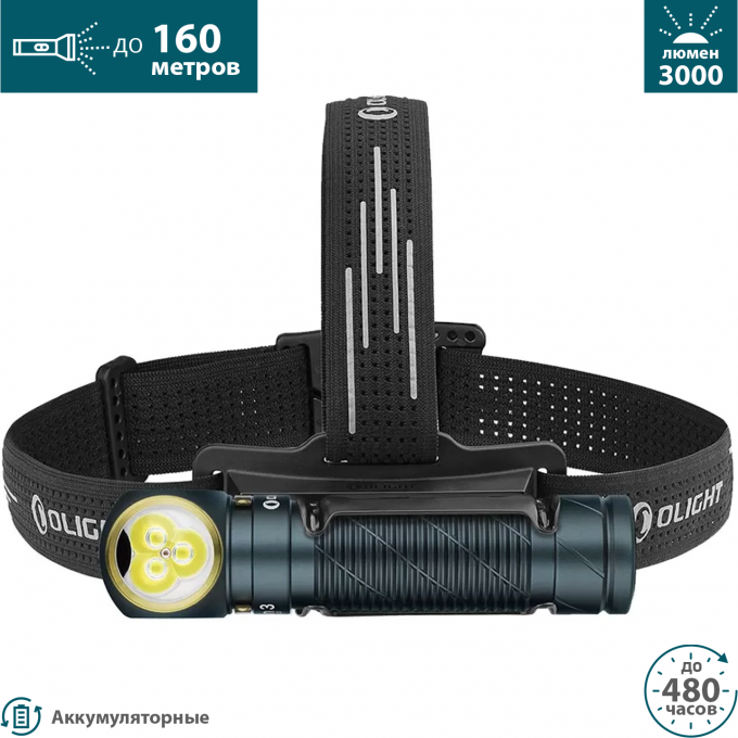 Налобный фонарь OLIGHT PERUN 3 Dream Blue 692951
